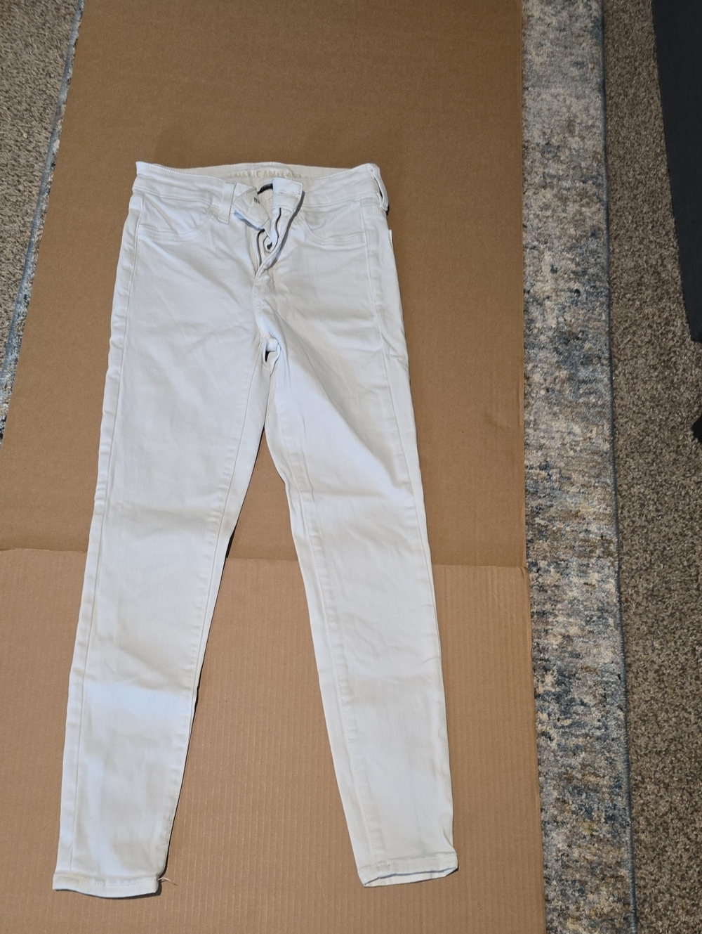 American Eagle Outfitters White Skinny Jeans #101
